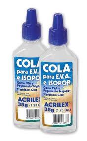Cola P/ E.V.A E Isopor